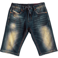 Shorts de Mezclilla para Mujer, Estilo Vintage Gótico con Encaje, Lavados, con Diamantes, Ecológicos, Diseño Personalizado, Precio al por Mayor, Producción en Masa