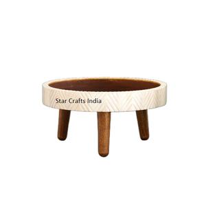 Soporte para pasteles de alta calidad, decoración de postre de mármol blanco chapado único para fiestas de boda, venta al por mayor, precio barato, venta al por mayor - Product Image 5