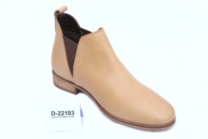 Botas Chelsea de cuero para mujer, botas europeas de alta moda 100%, botas de cuero de tacón alto, tendencia de moda, botas cómodas con punta en pico - Product Image 2