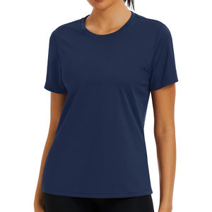 Producto respetuoso con la piel, ropa deportiva y transpirable, tacto ultrasuave, la mejor camiseta de gimnasio de entrenamiento de tela de poliéster para mujer - Product Image 6