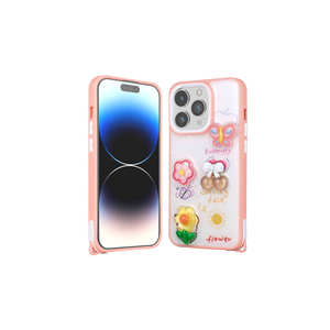Funda Protectora de Silicona con Purpurina Líquida Brillante de Lujo, Funda con Figura en Relieve para iPhone 14 Pro Max, Funda para Teléfono Móvil 14 Plus - Product Image 1