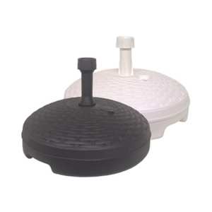 Base de parasol en PVC rotin, diamètre 45, tube diamètre 35, couleurs assorties - Product Image 1