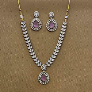 Handmade Kundan Classic <b>Necklace</b> with Mehndi Plating Exported From India Fashion <b>Necklaces</b> - Product Image 2