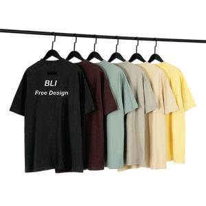 Logo personnalisé pour hommes et femmes 100% T-shirt oversize unisexe de haute qualité Vêtements décontractés respirants Conceptions personnalisées pour toutes les tailles - Product Image 6