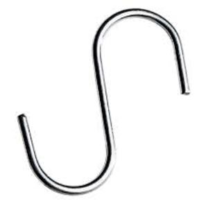 Stainless Steel S Hook Durable Heavy Duty With Rust Resistant Iron Material <b>Wall</b> Hanging Metal Hook High Quality Hooks Rails - Product Image 2