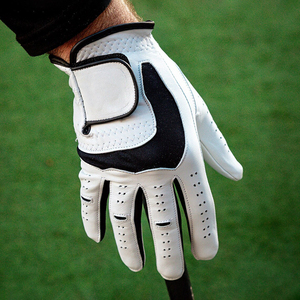 Guantes de cuero deportivos personalizables directos de fábrica Diseñe su propio logotipo Guante de golf transpirable a todo color para ciclismo Pesca - Product Image 5