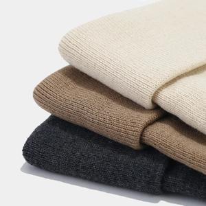 Premium Knit Slouchy Beanie-Sombrero de invierno térmico unisex de color sólido para Arctic Cold, gorra gruesa de calavera para exteriores, ropa de calle - Product Image 5