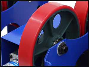 Supercnc 1 2 3 Ton Rotary Steel Tube Pipe Pressure Tank Weld Rolling <strong>Rotator</strong> 110V with <strong>Self</strong> <strong>Aligning</strong> Rubber Turning Roller - Product Image 6