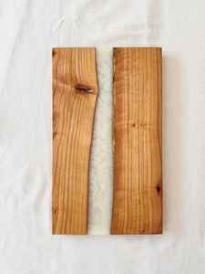 Vaisselle décorative rectangulaire en bois massif véritable naturel, plateau de service à fruits, plateau de service à café, plateau de service à café - Product Image 4