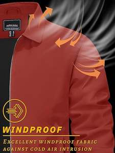 Veste coupe-vent décontractée pour homme avec impression par sublimation personnalisée, logo, taille plus, séchage rapide, col montant et fermeture éclair intégrale, longue et fine - Product Image 3