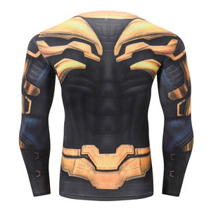 Ropa deportiva de compresión BJJ Rash Guard MMA Jiu-Jitsu para hombre, impresión personalizada, transpirable, venta al por mayor - Product Image 6