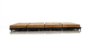 Baldosas de Madera de Acacia de Vietnam Antideslizantes e Impermeables para Exteriores, con Acabado Mate y Sistema de Encaje - Product Image 6