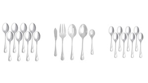 Juego de Cubiertos de Acero Inoxidable con Acabado Espejo para Eventos y Cenas en Casa, Duradero y Ecológico - Product Image 5