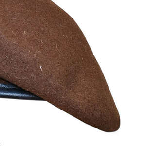 High Quality Wool Knitted Style Tactical Beret Cap Classic Beret Hat for Men Top Selling Comfortable Fitting Beret Cap - Product Image 3