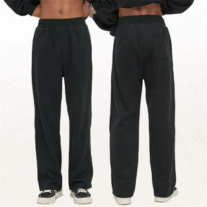 2025 New Wholesale Cotton Polyester 350G Fleece Warm Winter Men's Ankle-length Sweatpants Side Pocket <b>Track</b> <b>pants</b> Men's Joggers - Product Image 2