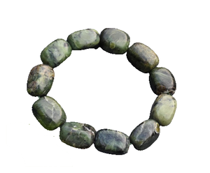 Pulsera de Jaspe Kambaba Indio, Pulsera de Cristal Pulido, Joyería de Piedras Preciosas Naturales, Regalo para Hombres y Mujeres, Brazaletes de Meditación Energética - Product Image 1