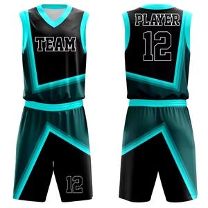 Vêtements de basket-ball style confortable pour jeunes Américains Uniformes de basket-ball Maillot de basket-ball Service OEM Vente en gros 2025 Nouveaux ensembles - Product Image 1