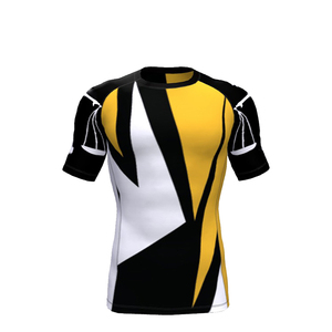 Men's 100% Cotton Fitness Crew Neck <b>Shirt</b> Loose Fit Wholesale Custom Logo Printed Surfing Rash Guard <b>T</b>-<b>Shirt</b> Digital Printing - Product Image 2