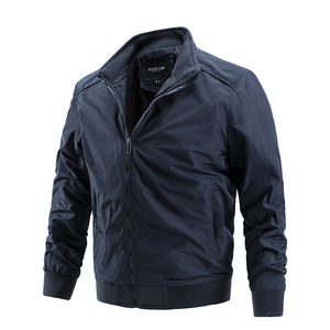 Veste d'hiver matelassée en denim écologique respirant et imperméable à carreaux pour homme, avec fourrure de vison, grande taille, personnalisable OEM - Product Image 4