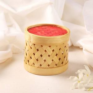 Cajas de bambú naturales para regalos, caja tejida a mano de tamaño pequeño, colores personalizados, respetuosas con el medio ambiente, 100% - Product Image 3