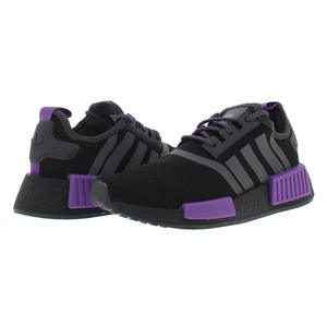 Chaussures Adidas Nmd_R1 pour garçons Couleur : Noir/Violet 100% authentiques - Product Image 3