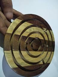 Juego de laberinto de madera ecológico hecho a mano de alta calidad, logotipo personalizado para todas las estaciones, deportes promocionales de verano e invierno para niños - Product Image 5