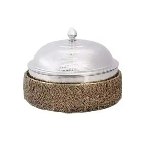 Versatile Iron <b>Wire</b> Metal Catering Hot Pot with Hammered Design and Customized Size for Food Serving at Unbeatable Prices - Product Image 1