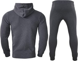 ชุดวอร์มผู้ชายแบบมีซิป น้ำหนักเบา ใส่สบาย เหมาะสำหรับฤดูหนาว  รับสกรีนโลโก้ กันลม คุณภาพสูง ระบายอากาศได้ดี แห้งเร็ว - Product Image 4