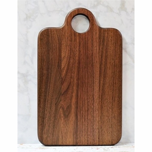 Planche à découper en bois de noyer et d'érable sculptée à la main, bloc à découper décoratif pour la cuisine, robuste, pour le fromage et la charcuterie - Product Image 2