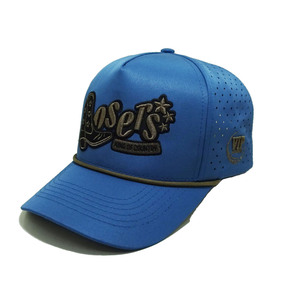 Casquettes de baseball personnalisées au Vietnam, 92 % polyester et 8 % élasthanne, découpées au laser, avec broderie, haute qualité. - Product Image 3