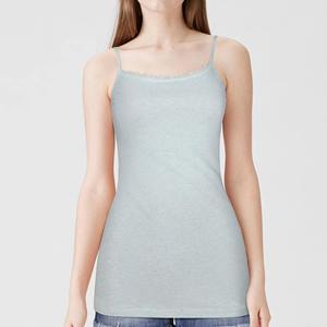 Vêtements de sport pour femmes, couleur unie, respirants, de qualité supérieure, fabriqués en usine, vente chaude, camisole de yoga personnalisée - Product Image 1