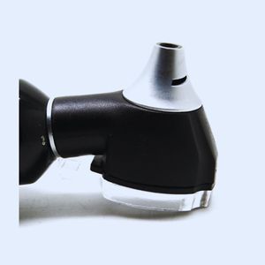 CONCEPTION Offre Spéciale AMÉLIORÉE Kit otoscope à fibre optique en acier inoxydable à alimentation électrique Poignée de confort Panneau de cellules 10 spéculas - Product Image 3