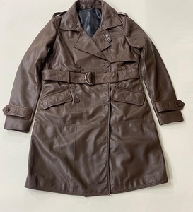 เสื้อโค้ทหนังแท้ไซส์ใหญ่พิเศษสำหรับผู้หญิงเสื้อโค้ทหนังยาว - Product Image 1