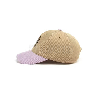 Sombrero con logotipo personalizado Sombreros de béisbol de pana deportivos para hombre Sombreros de béisbol de pana personalizados a la moda Sombreros para hombre - Product Image 4