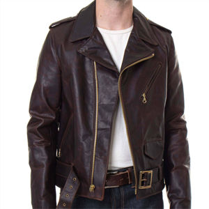 Veste Hip Hop sur mesure en cuir de vache véritable noir de haute qualité avec fermeture éclair intégrale et deux poches avant pour hommes, livraison DDP - Product Image 2