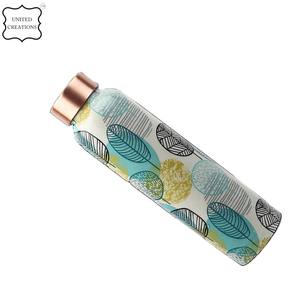 Botella de cobre impresa de la mejor calidad, característica de bebida directa hecha a mano, botella de cobre impresa de último diseño - Product Image 3