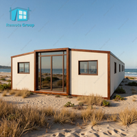 Casa Contenedor Prefabricada, Edificio Modular Expandible de Acero de 20 pies/40 pies para Hotel, Villa, Oficina, Vivienda Portátil de Lujo