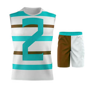 Vente chaude Logo personnalisé 7 sur 7 Vêtements de sport de haute qualité Football américain Tops Taille XL Meilleur design en différentes couleurs - Product Image 1