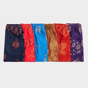 Pantalones deportivos de compresión con logotipo personalizado al por mayor, pantalones cortos informales de algodón 2024 para hombre con patrón sólido, pantalones cortos de malla de gran oferta 100% - Product Image 2