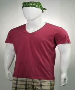 Camiseta Polo y Color rojo de algodón orgánico 100% de alta calidad con logotipo personalizado impreso para camiseta informal de talla grande en venta - Product Image 1