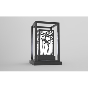 DNT.004.01 Lámpara de Jardín Premium con Cuerpo de Hierro y Fuente de Luz LED - Product Image 2