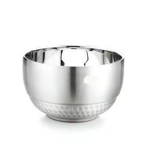 ชามสแตนเลสทรงกลมแบบคลาสสิกพร้อมที่จับเหมาะสำหรับการเสิร์ฟบุฟเฟ่ต์การผสมหรือการเตรียมอาหาร - Product Image 4