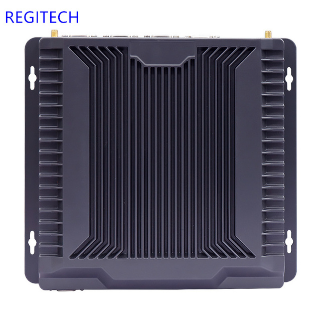 Linux Embedded Industrial Mini PC Compact Computer 8th Gen Intel I7 for Digital Signage-Stock Available