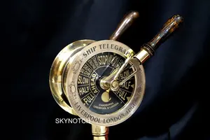 Telémetro de latón marino de estilo Vintage, artesanía de Metal de diseñador náutico, Estilo Vintage náutico, venta al por mayor - Product Image 4