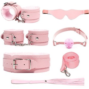 Set de Juguetes Sexuales de Bondage con Traje de Restricción, Pinzas para Pezones, Antifaz, Mordaza de Bola y Esposas - Product Image 2