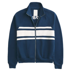 Venta al por mayor de sudaderas de los hombres con logotipo personalizado Zip UpCotton Fleece Sudadera Tallas grandes cuello redondo hombres sudaderas con capucha y sudaderas OEM - Product Image 1