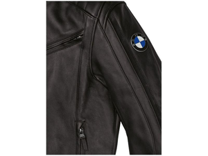 Bm Schwabing Hombres Negro Motorrad Classic Roadster Heritage/Urban Premium Cuero de vaca Moto Street Riding/Racing Jacket CE - Product Image 2