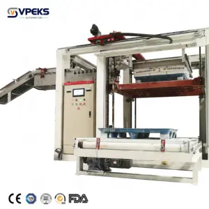 Máquina paletizadora de alta velocidade VPEKS para sacola de mão, máquina paletizadora de paletes profissional automática