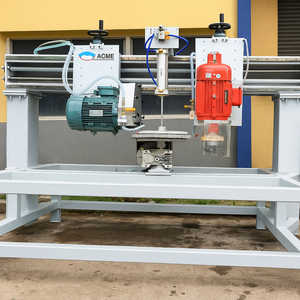 Máquina de corte y pulido de piedra redonda personalizada Máquina de procesamiento de piedra multifuncional - Product Image 1