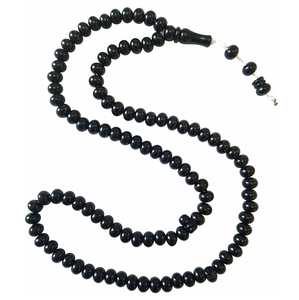 Tasbih artisanal naturel 99 perles, perles de prière islamiques en bois exclusives, design personnalisé, cadeau, perles de prière en bois pour Dhikr - Product Image 2